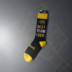 Wichita Shockers Black and Yellow Best Team Socks